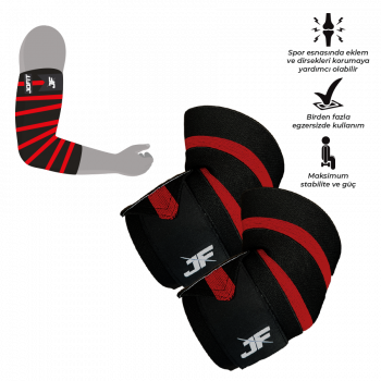 Jofit Elbow Wraps  Kırmızı