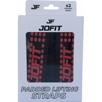 Jofit Padded Straps  Siyah - Kırmızı