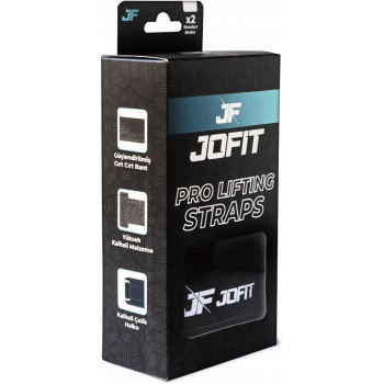 Jofit Pro Lifting Straps  Siyah - Beyaz