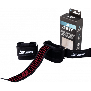 Jofit Pro Lifting Straps  Siyah - Kırmızı